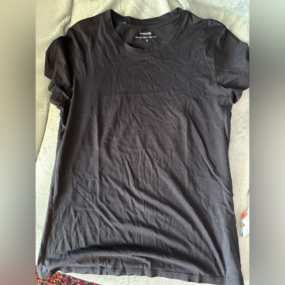 Vince Gray Short‎ Sleeve Crew Neck T-Shirt